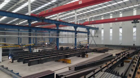 Prefabricated Industrial Factory Warehouse Metal Frame House Pre Engineered Modular Steel Structure Buildings