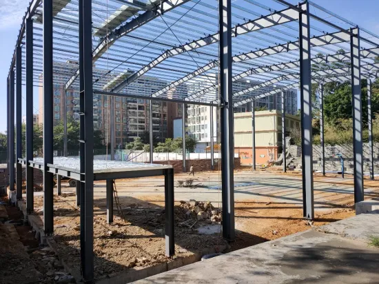 Steel Construction Building Material Steel Structure Canopy Poultry Farm Steel Structure Warehouse