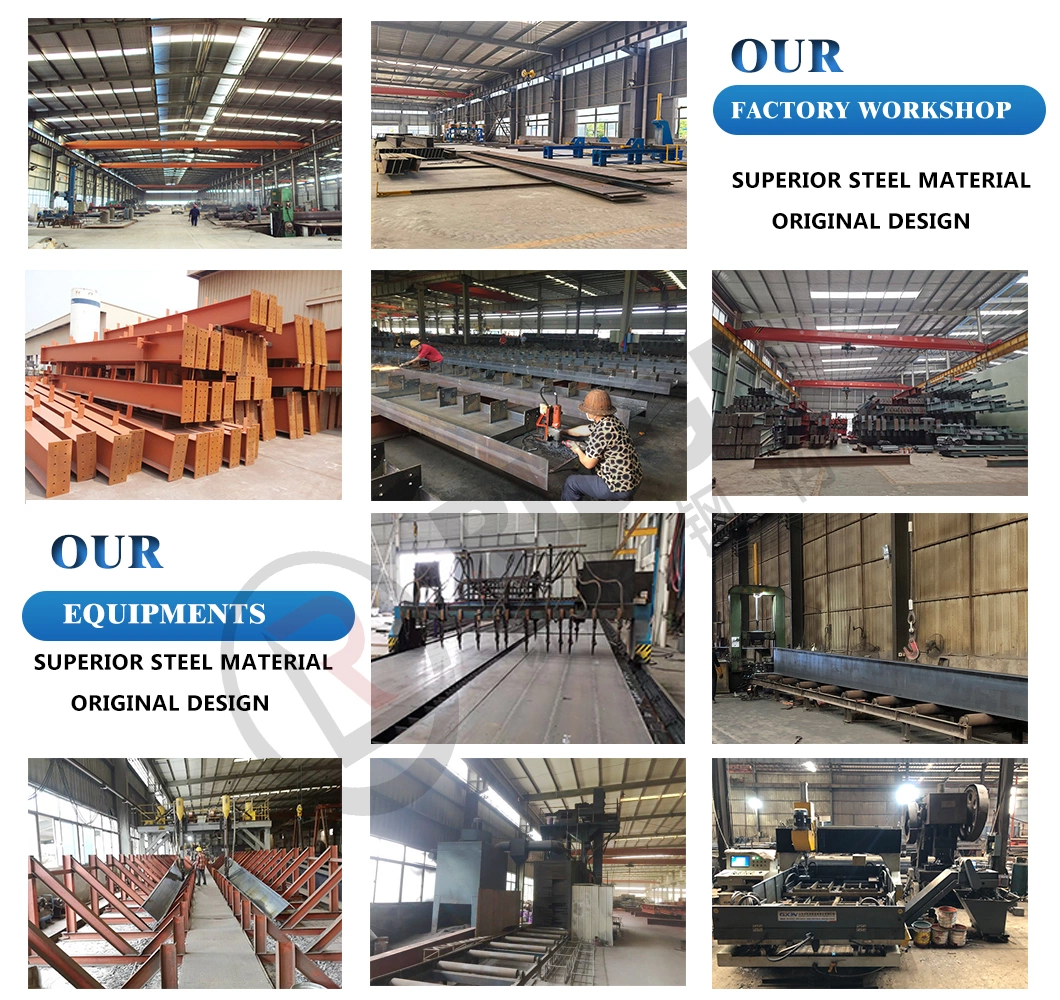 Prefabricated Steel Structure Construction High Rise Pre Engineered Warehouse Building Prefab Industrial Metal Building China Factory Price